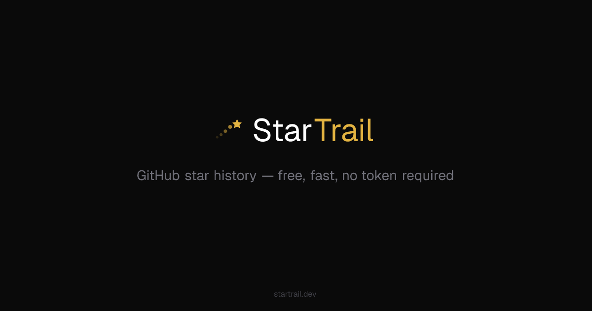 startrail.dev image